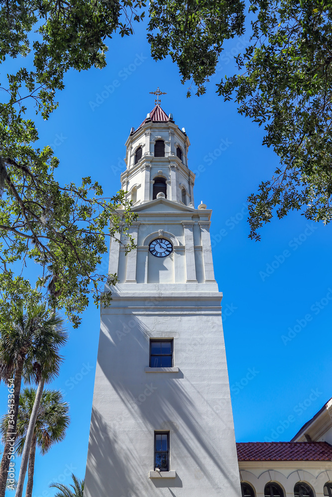 Church Tower in St. Augustine, FL