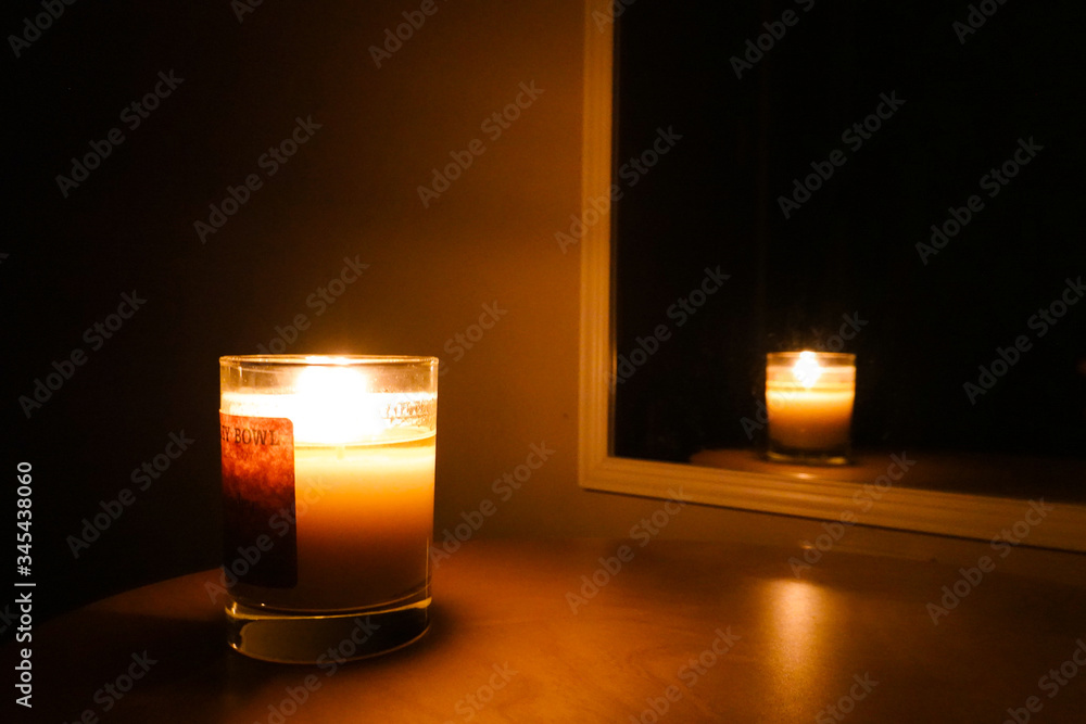 The Candle in Mirror The Candle in Mirror
