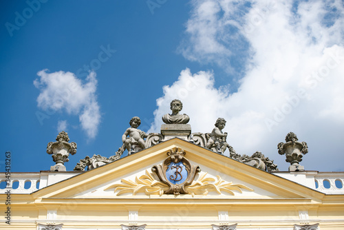 Gothic-Renaissance Branicki Palace in Bialystok called Versailles of Podlasie, Poland