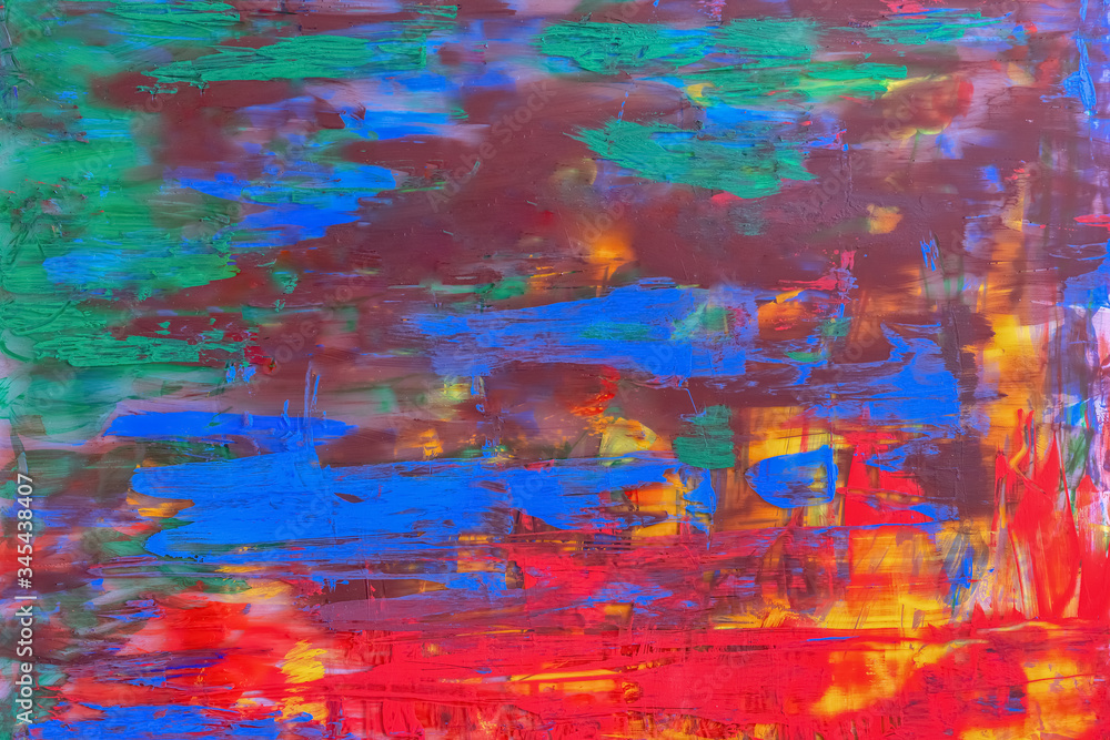 abstract texture of acrylic paint on canvas, background