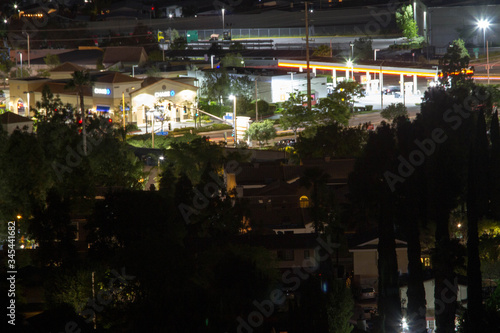 Shopping Center After Dark