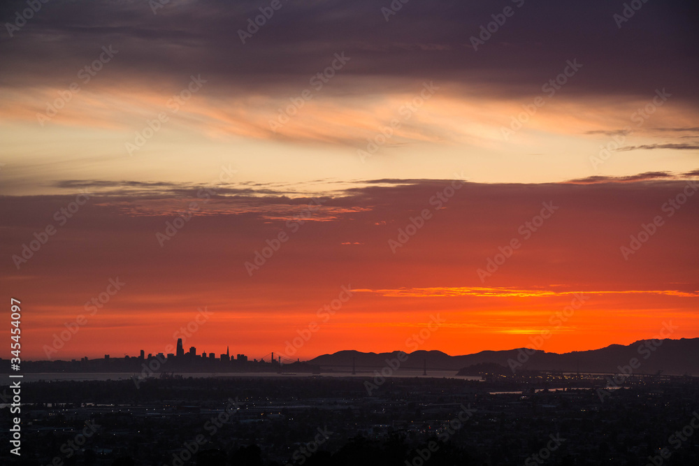 Bay Area sunset II