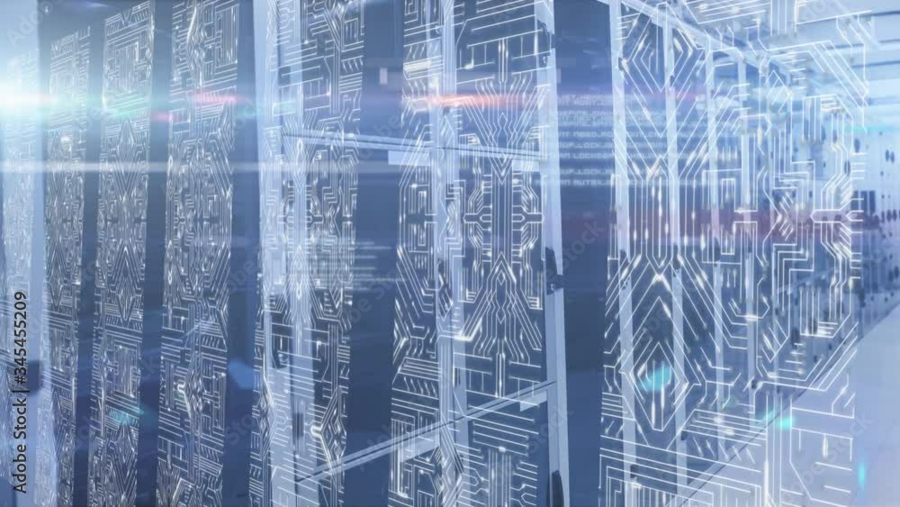 Animation of computer processors Animation of computer processors
