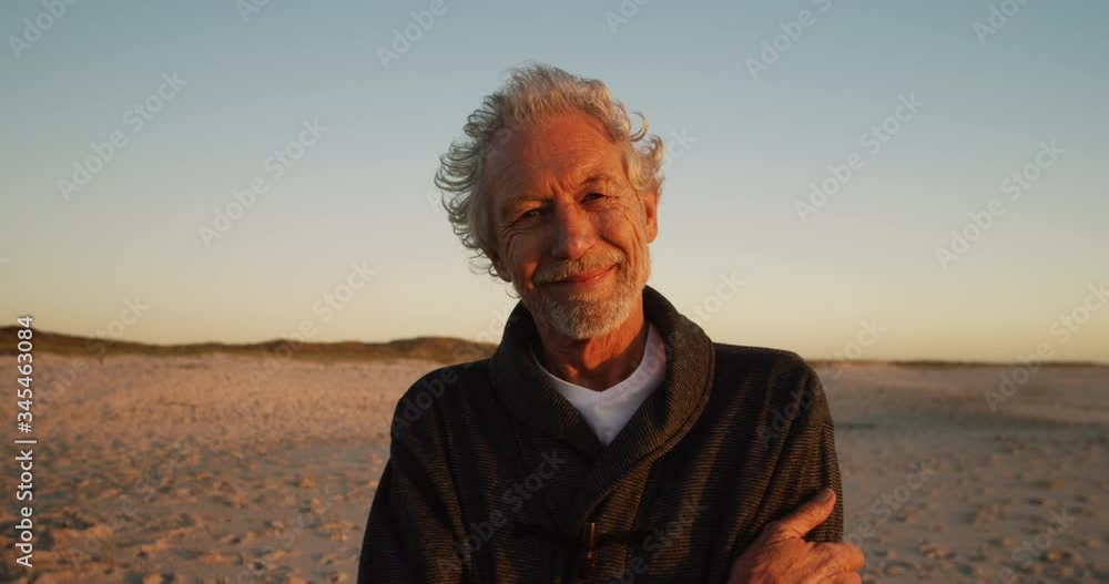 Senior man looking at the camera Senior man looking at the camera