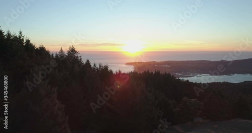 Wallpaper Mural Sunset Arial Bolinas 3 Torontodigital.ca