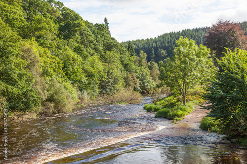 Whiteadder River in Scotland photo