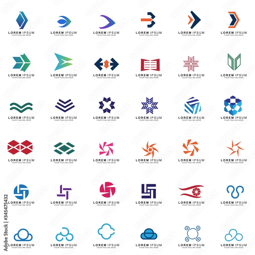 Set of Logo collection for business Set of Logo collection for business
