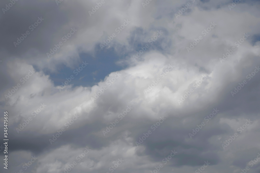 Obraz premium dark Sky clouds before rain