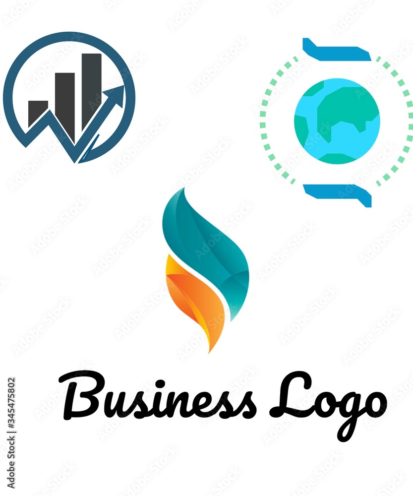 Fototapeta premium business logo design