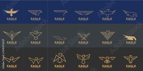 Set of Eagle logo
