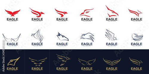Set of Eagle logo