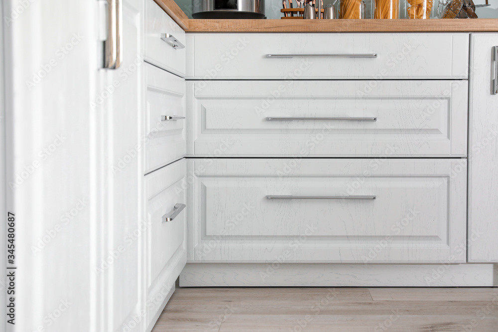 New furniture in modern kitchen New furniture in modern kitchen