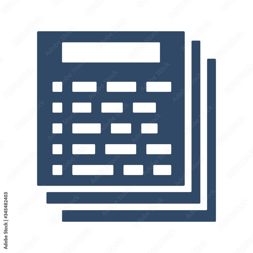 A bunch of files icon. Documents symbol. A bunch of files icon. Documents symbol.