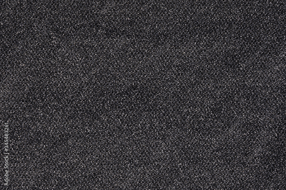 Gray fabric with lurex thread. Woven material with shiny inserts. Gray fabric with lurex thread. Woven material with shiny inserts.