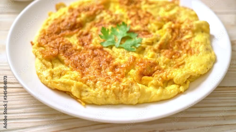 Omelet or Omelette with Ketchup Omelet or Omelette with Ketchup
