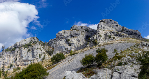 Aurunci mountains in Formia lazio italy