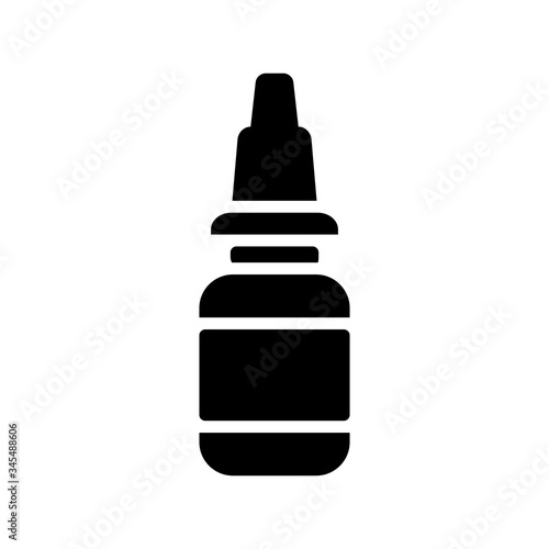 eye drops icon vector template