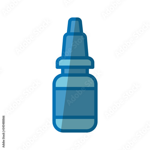eye drops icon vector template