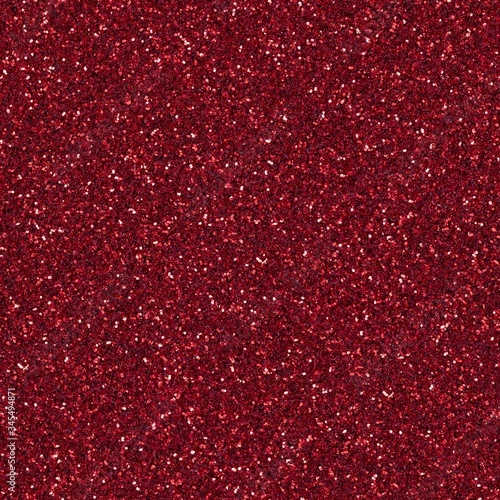 Elegant red contrast glitter, sparkle confetti texture. Christmas abstract background, seamless pattern.