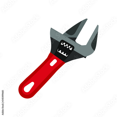 Adjustable wrench tool vect...