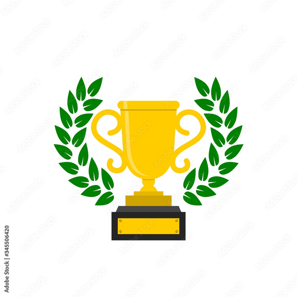 Winner trophy cup icon isolated on white background Winner trophy cup icon isolated on white background
