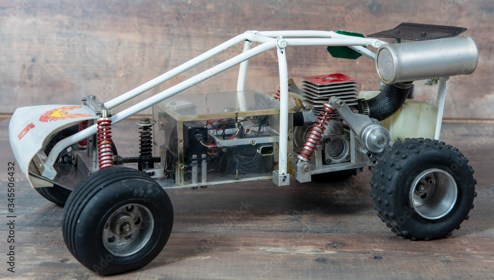 Fototapeta premium made by hand RC buggy models