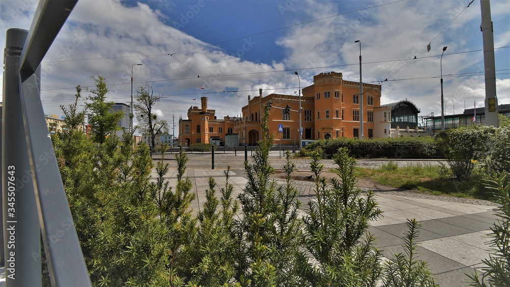 Fototapeta premium Wrocław. Dworzec główny