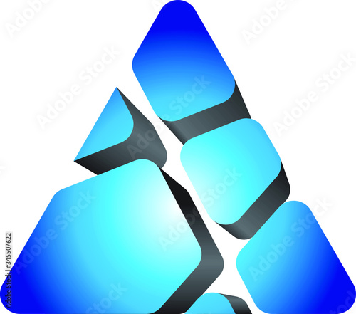 Triangle Logo Designs for interior or developers company logo
