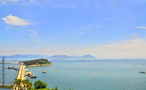 island on the sea