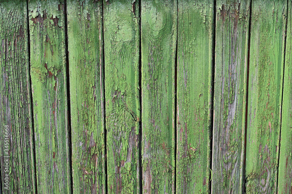 Wooden background from boards covered with moss. old boards. flat lay Wooden background from boards covered with moss. old boards. flat lay
