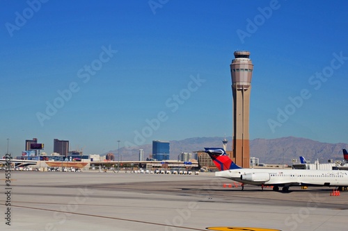 Canvas Print McCarren Flughafen in Las Vegas