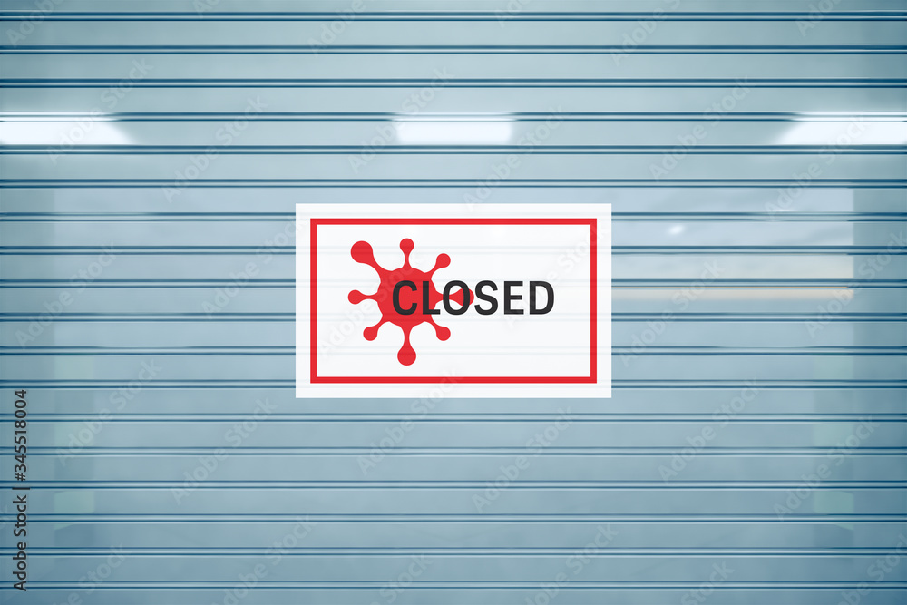 3d rendering of factory is closed due to the corona virus situation. 3d rendering of factory is closed due to the corona virus situation.