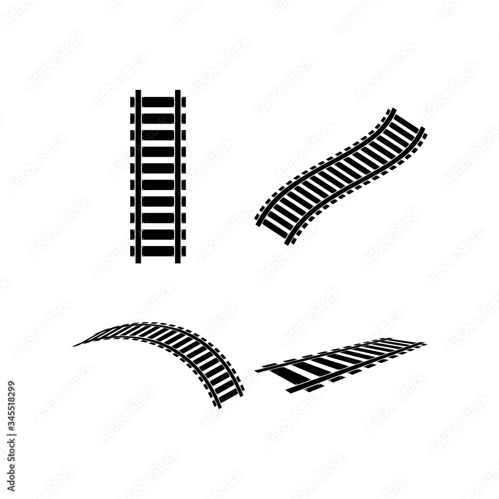 rail vector graphic design illustration rail vector graphic design illustration