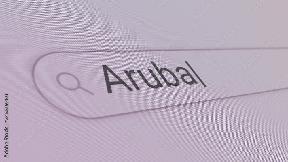 Aruba Search Bar Close Up Single Line Typing Text Box Layout Web Database Browser Engine Concept Aruba Search Bar Close Up Single Line Typing Text Box Layout Web Database Browser Engine Concept