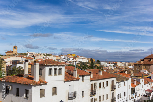 Panoramic view over historic city Guadix, Spain © venemama