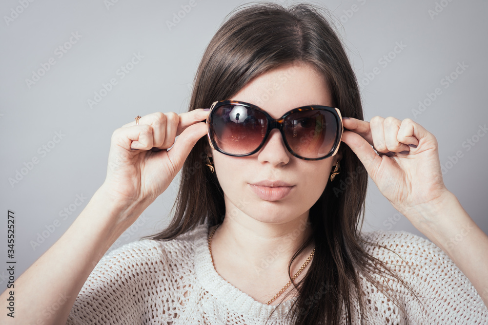 girl in sunglasses girl in sunglasses