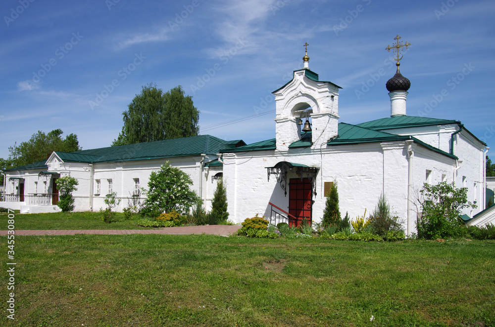 ALEKSANDROV, RUSSIA - May, 2019: Alexandrovskaya sloboda, the famos russian residence of tsar Ivan Grozny