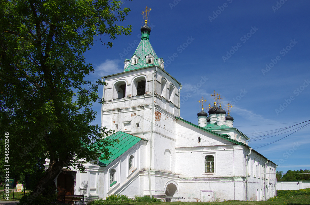 ALEKSANDROV, RUSSIA - May, 2019: Alexandrovskaya sloboda, the famos russian residence of tsar Ivan Grozny