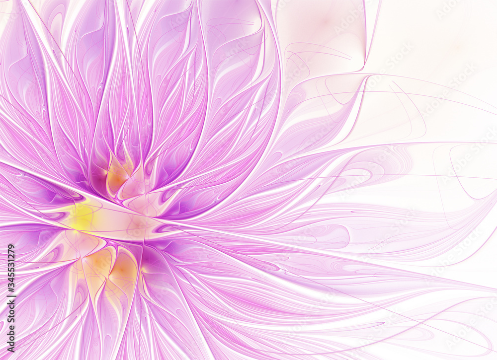Abstract color dynamic background with lighting effect. Fractal art, spiral, flower Abstract color dynamic background with lighting effect. Fractal art, spiral, flower