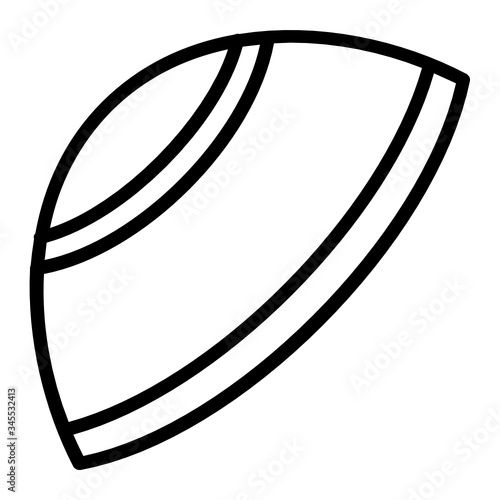 The taqiyah concept, Rounded skullcap vector icon design, Muslim Man Head Cover Cap, ramadan kareem and Islamic Symbols on white background, 