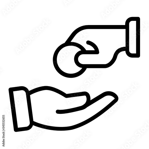zakat on wealth concept,  alms-giving treated in Islam as a religious obligation vector icon design, Ramazan kareem and Islamic economics Symbols on white background, Muslim Charity During Ramadan Mon