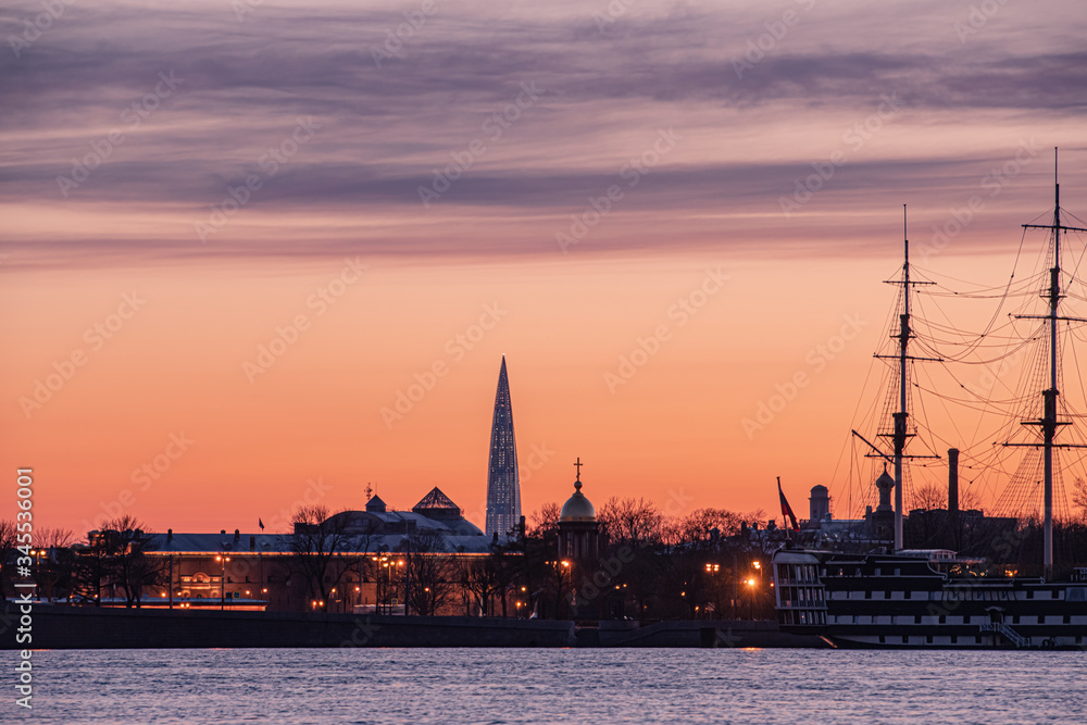 Naklejka premium Saint-Petersburg