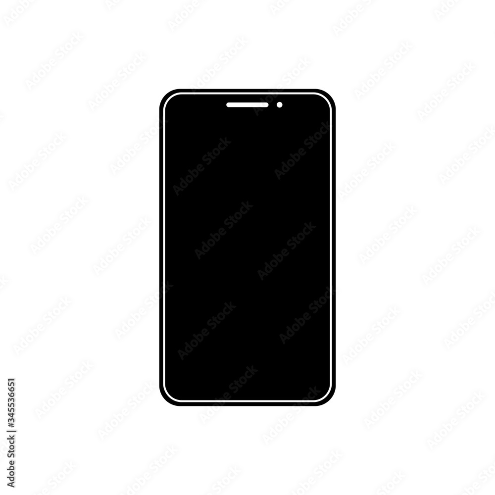 Smart phone, mobile phone icon in black for web, mobile on isolated white background. EPS 10 vector. Smart phone, mobile phone icon in black for web, mobile on isolated white background. EPS 10 vector.