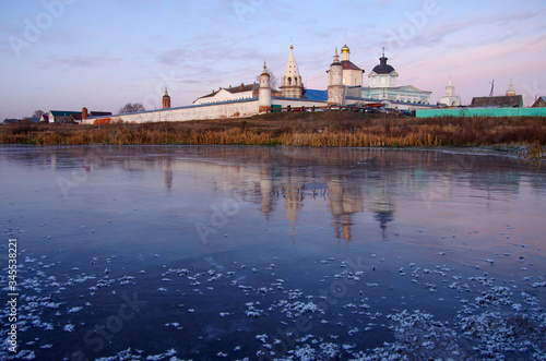 KOLOMNA, RUSSIA - November, 2019: Bobrenev Monastery in autumn day © Natalia Sidorova