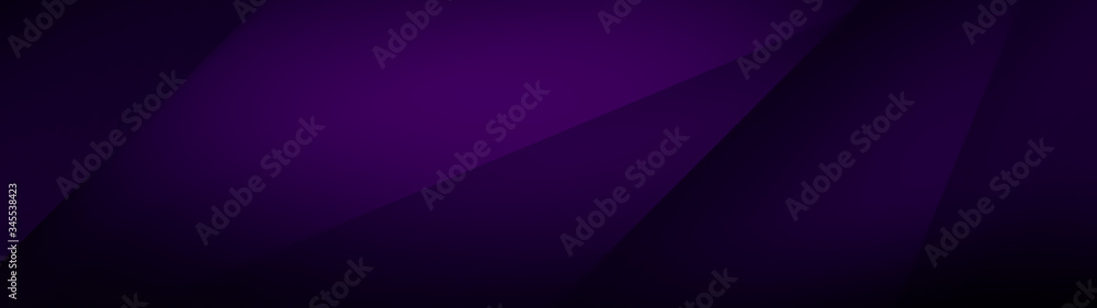Dark violet background for wide banner - obrazy, fototapety, plakaty 
