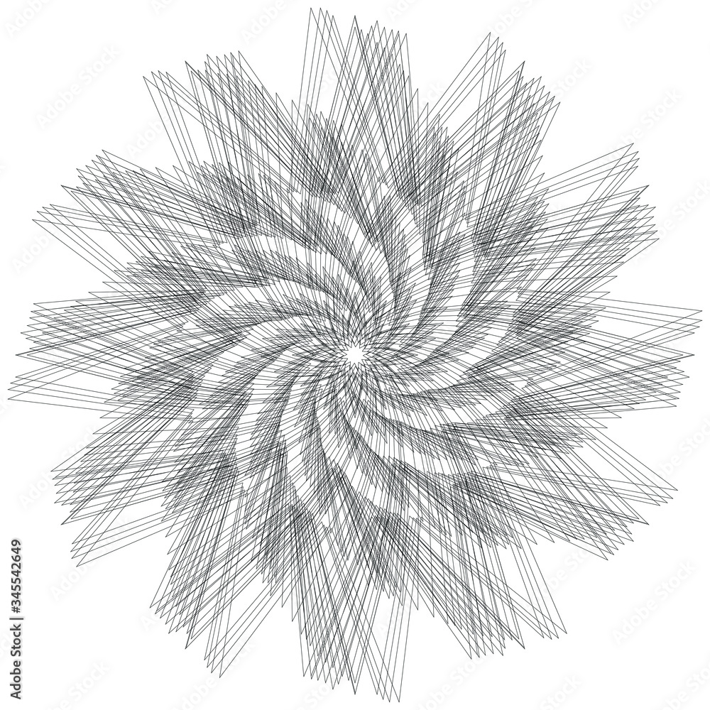 Obraz premium Geometric pattern on a white background in vector EPS8