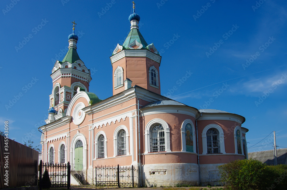 Obraz premium Mozhaisk, Russia - September, 2019: Ioakimo - Annovskiy Temple