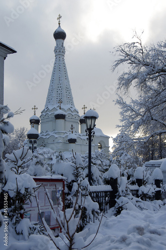 The Church of the Intercession of the Most Holy Mother of God in Medvedkovo  Moscow  Russia