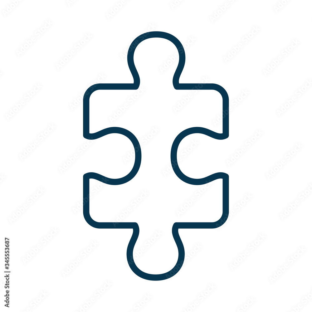 puzzle - jigsaw puzzle icon vector design template puzzle - jigsaw puzzle icon vector design template
