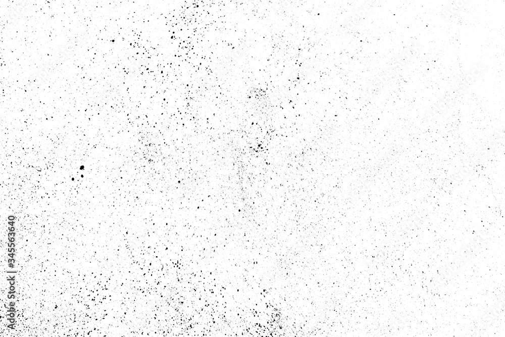 black sand with spots isolated on white